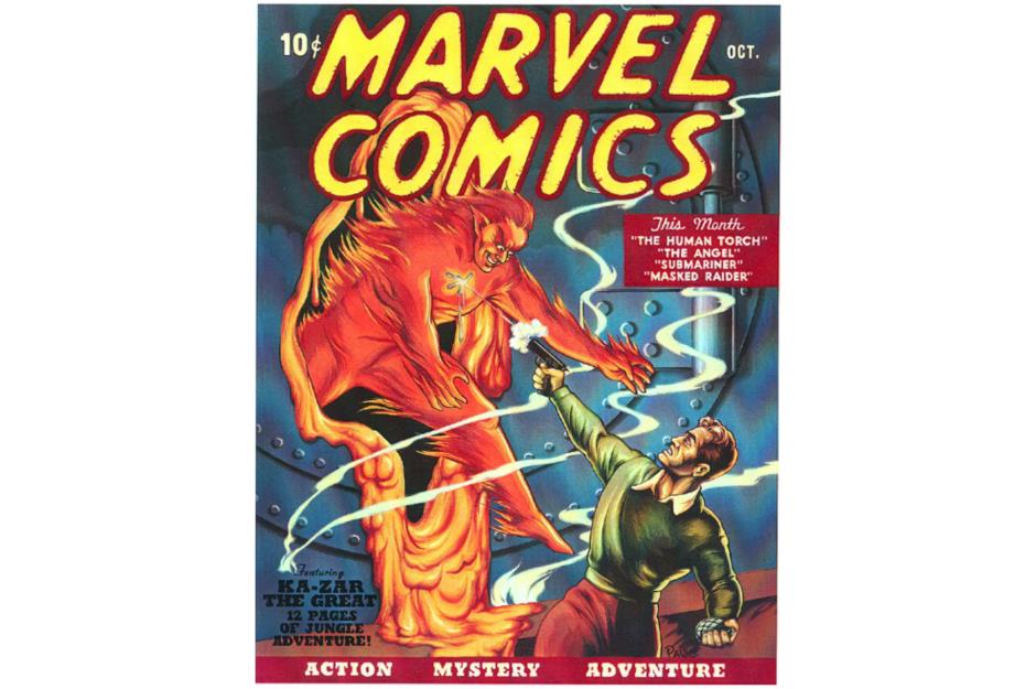 Marvel Comics #1: $350,000 (£268,870)